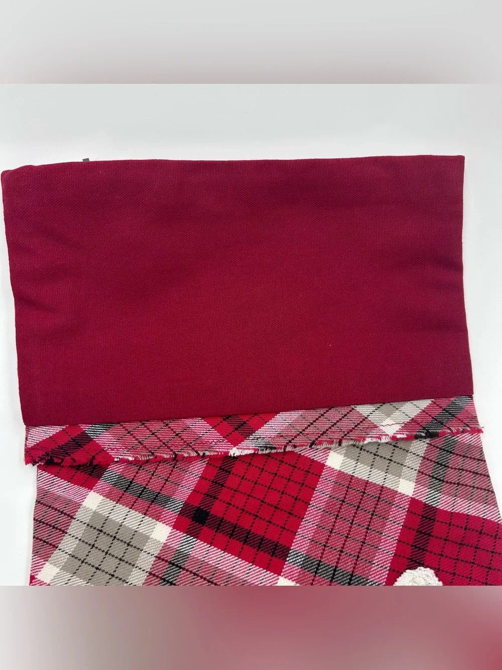 NWT Pottery Barn Noel Classic Plaid Holiday Christmas Stocking